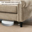 Ensemble de salon 2 pièces avec canapé rembourré et fauteuil-627444130