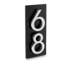 Floating 1-Line Wall Address Plaque-402260649-402264735-402264977
