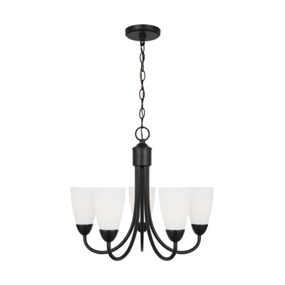 Seville Five Light Chandelier from Generation Lighting 