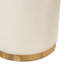 Repose-pieds rond standard en velours Pantilimon-80690449