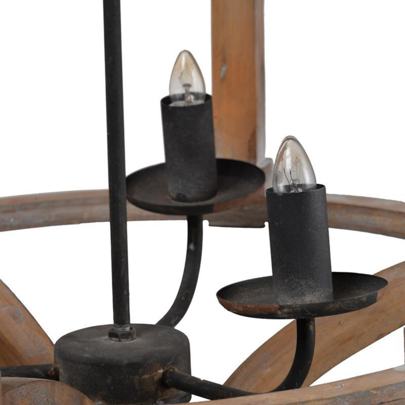 Suspended luminaire with adjustable chain