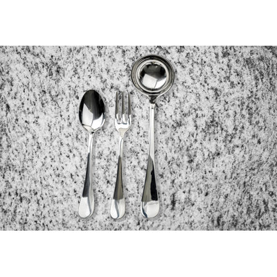 Brescia 3 Piece Stainless Steel Hostess Set