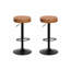 Adjustable Height Counter Stool with Metal Frame-34124346