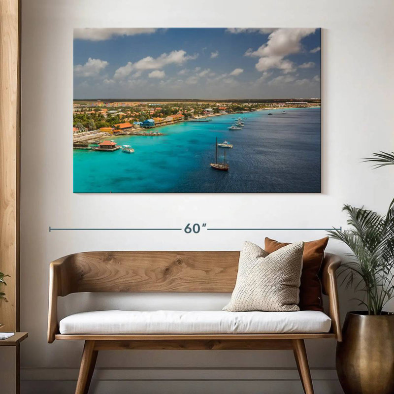 Gillard Kralendijk à Bonaire, H 34 po x l 51 po