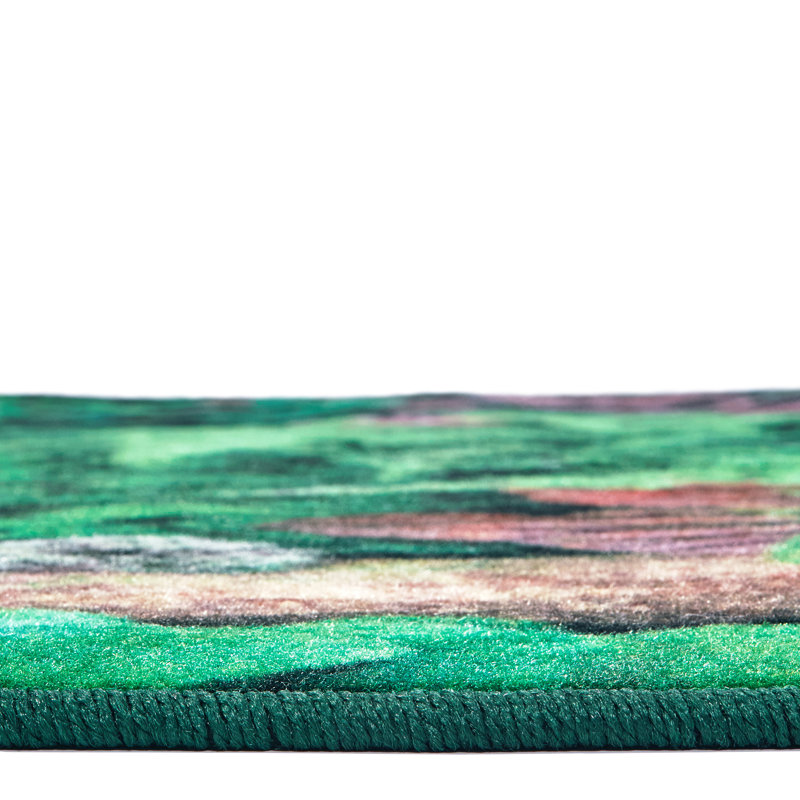 Tapis vert touffeté Real Forest Plants, Rectangle 3 pi x 5 pi