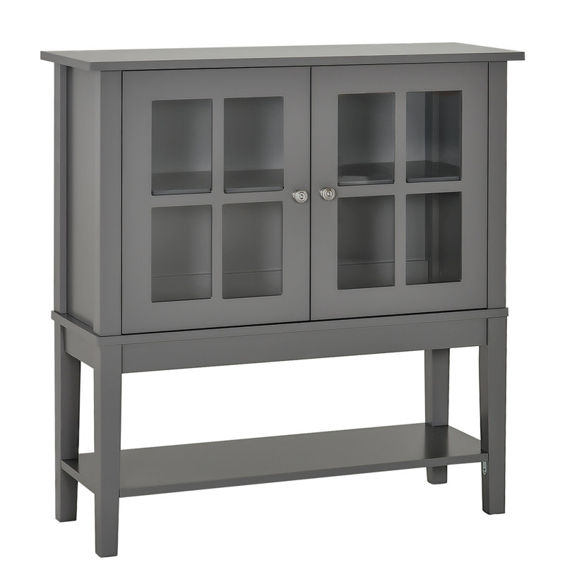 Storage Wood Console Table with 2 Drawer
