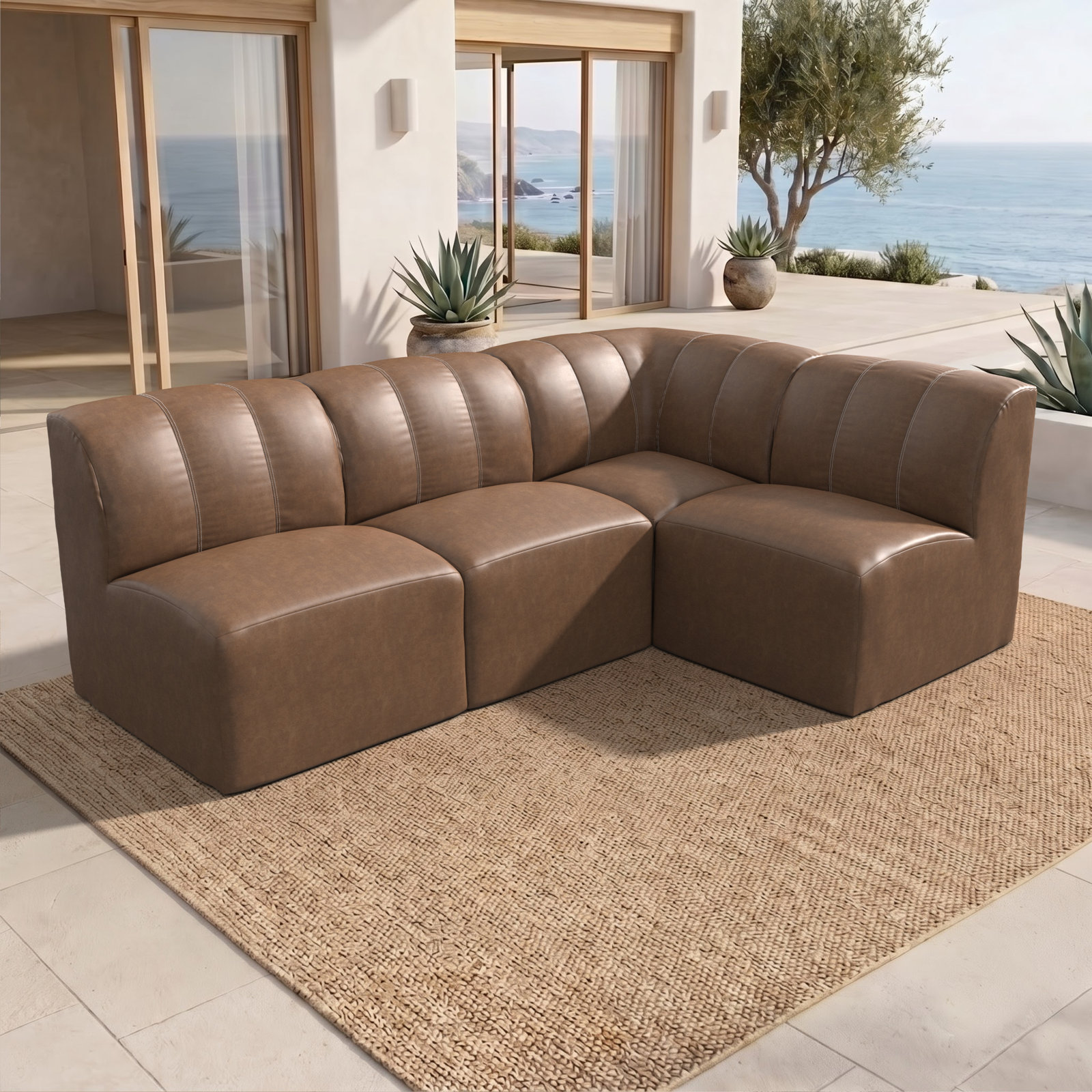 Praia 90" Patio Sectional