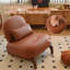 Chaise d'appoint avec pieds en bois massif-1584845504