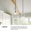 Luminaire suspendu conique à 1 lumière Evanne-60647205