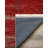 Guria Red/Beige Oriental Vintage Look Machine Printed Cotton Chenille Area Rug-2005198009