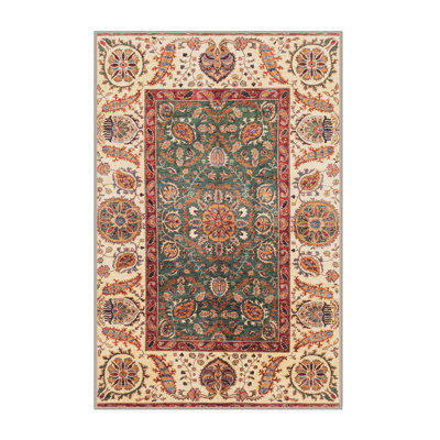 Tapis décoratif multicolore à motif abstrait