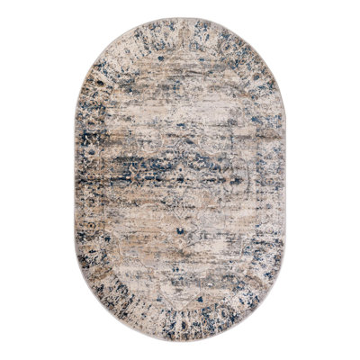 Cambrie Oriental Gray Area Rug