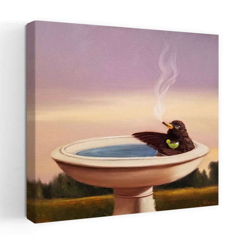 Art contemporain contemporain Executive Soak, H 18 po x l 18 po