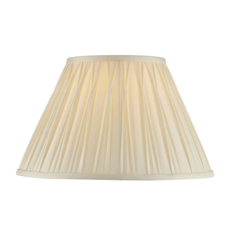 Silk Empire Lamp Shade, Ivory