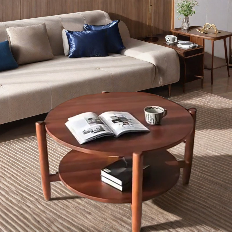 Solid wood wooden stable coffee table