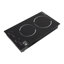 Plaque de cuisson électrique à 2 brûleurs 2300W avec brûleur électrique double