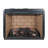 Infrared Quartz Woodlog Fireplace Insert with Brick Design-114137761