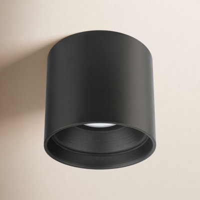 Squat Cylinder LED Outdoor Flush Mount