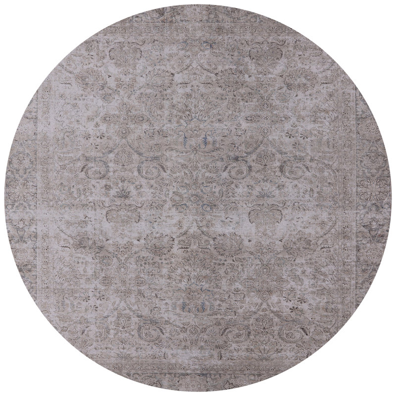 Riva Oriental Indoor Rug, Round 7'