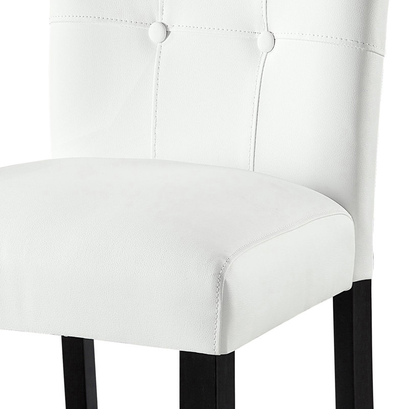 Tufted Back Counter Height Stools (Set Of 2)