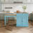 78.74''Solid Wood Kitchen Island with Extendable Dining Table and Storage, Mobile Kitchen Cart with Lockable Wheels-494706257