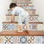 5.91'' W x 5.91'' L PVC Peel and Stick Field Tile