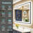 Matte Black Matel Framed Vanity Mirror with Lights, Front-lit and Back-lit, Memory Function, 3 Color Temperatures, Dimmable Light & Anti-fog Tempered Glass ETL Listed LED Mirror-985932584-985932546