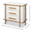Table de chevet 3 tiroirs Blakely