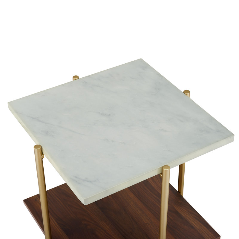 Table de bout avec rangement Carillo