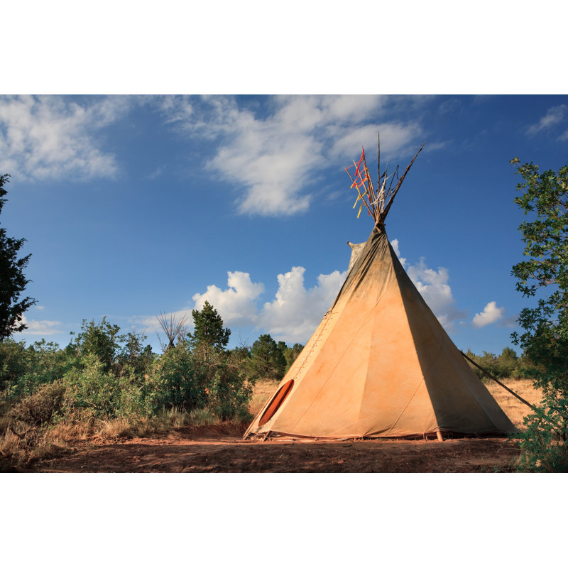 Teepee par Caramaria - Photographie sur toile tendue, L 18 po x H 12 po