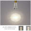 Luminaire suspendu simple à 1 lumière DEL-74897474