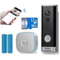 MitiFy Wireless Doorbell, IP55 Waterproof Range Door Bell Wireless Cordless  Plug-in at 1000ft Long Range, with 58 Chimes, 5 Level Volume & 7 Color