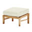Croquet Outdoor Teak Ottoman with Cushion-1779575670-1779579782-1845098743