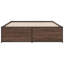 Vidaxl Bed Frame Engineered Wood And Metal-1021502810-1021502814