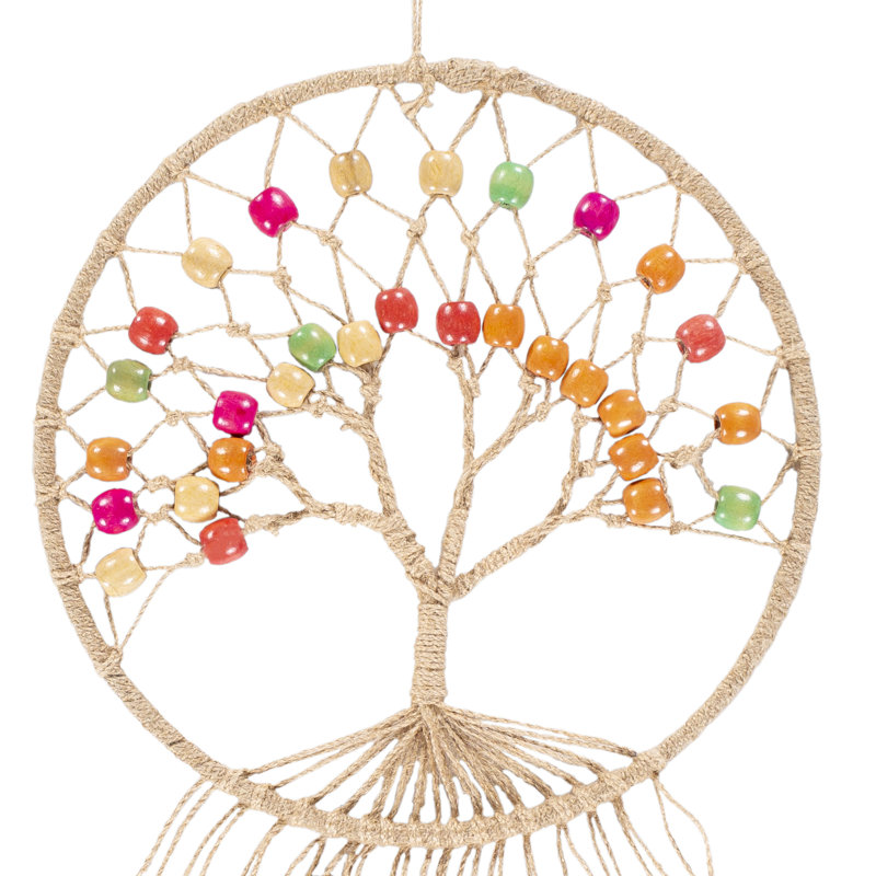 Tree Of Life Macrame Knotting Jute Wall Hanging