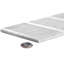 3" x 6" Beveled Marble Look Subway Wall Tile