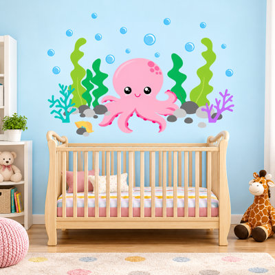 Nautical & Beach Non-Wall Damaging Wall Decal