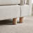 Solena 126.8" W 5-Piece Upholstered Modular Sofa With Solid Wood Base-1852715204