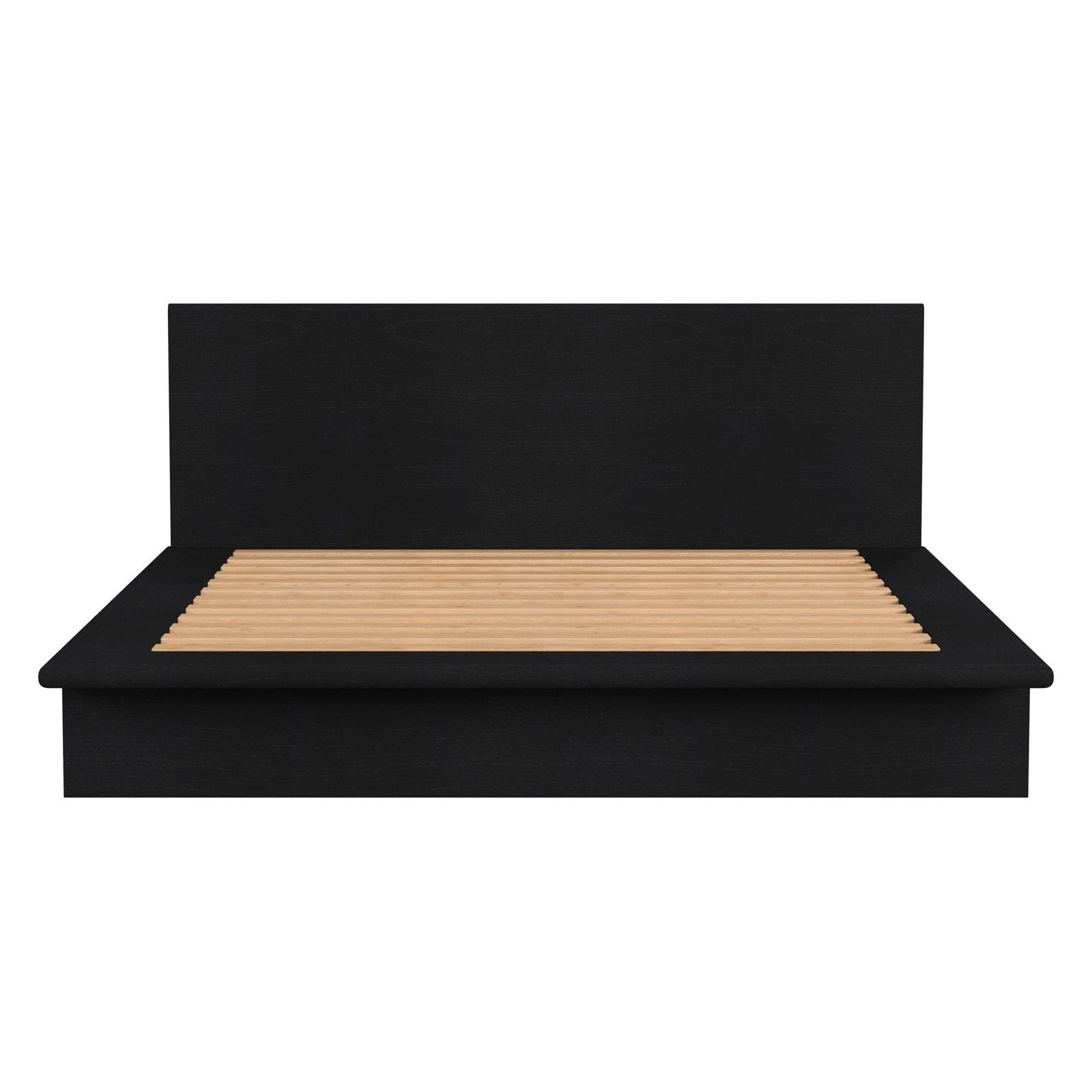 Soleil Platform Bed, King, Black
