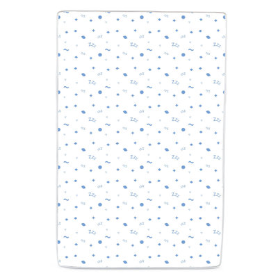 Simmons Kids Sunset Dreams 4-Inch Mini Crib Mattress  - Greenguard Gold Certified, , White