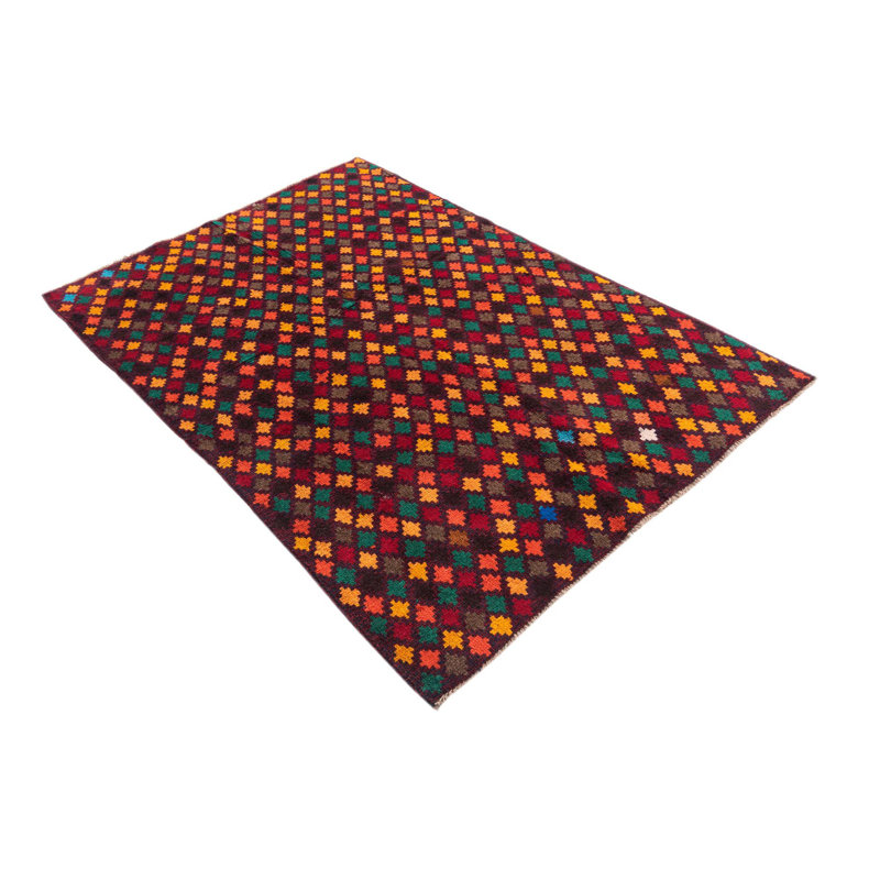 4x6 Partida Maroon Rug
