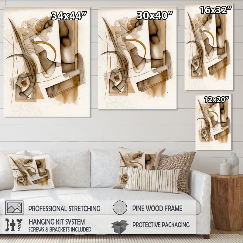 " Canyon Ridge Explorations V ", 24" W x 32" H, Wrapped Canvas