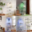 Glass 60 cm W Display Cabinet-1734118091-1734118093