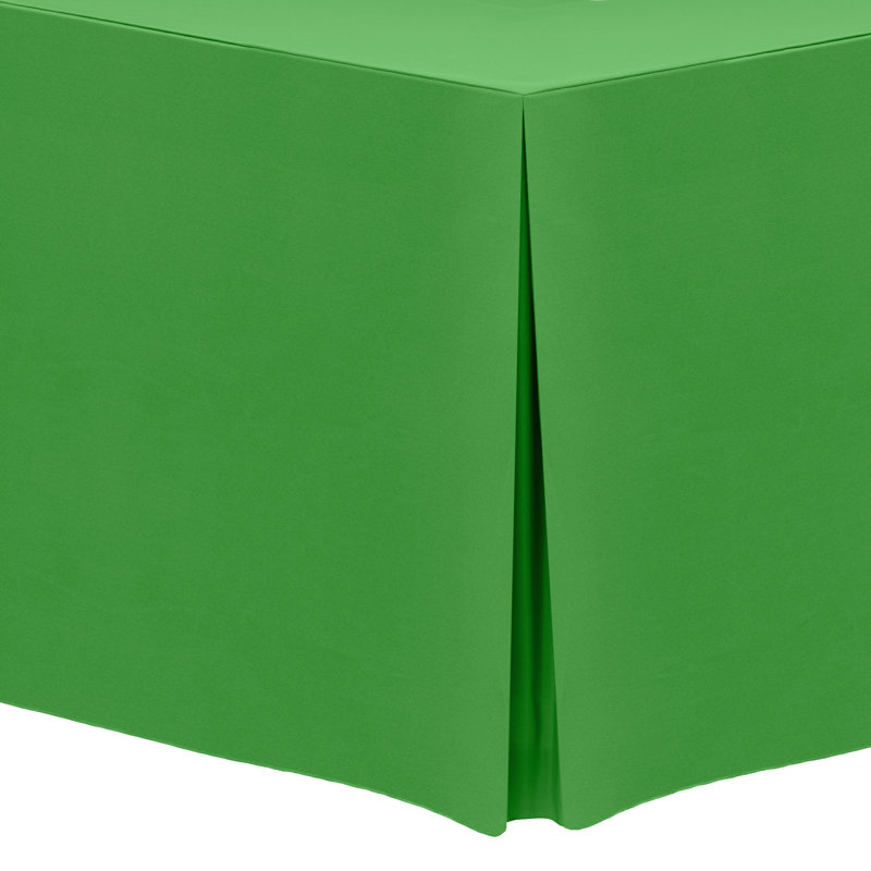 Solid Color Tablecloth, 72" x 18", 3, Kelly