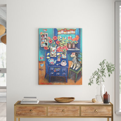 Holly Wojahn - Wrapped Canvas Painting