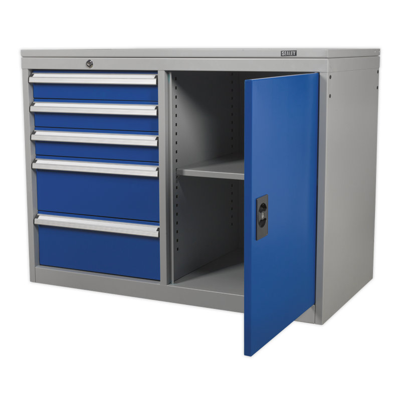 Metal Single Storage Cabinet ( 80cm H x 110.5cm W x 58cm D)