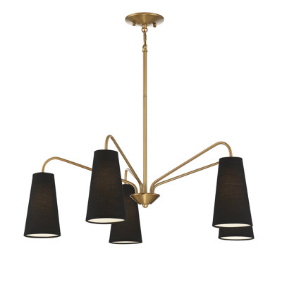 Lustre 5 lumières Cher