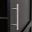 Grande armoire autoportante autoportante avec porte et 2 tiroirs, tablettes réglables-133701388