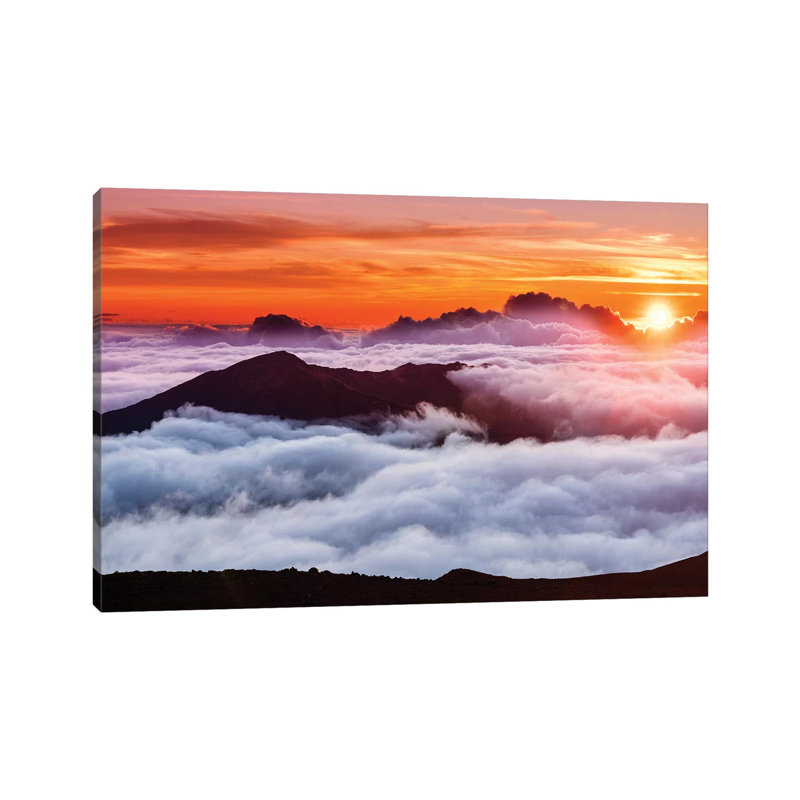 Haleakal Crater, Haleakala National Park par Susanne Kremer - Photographie sur toile tendue, H 26 po x l 40 po x 1,5 po