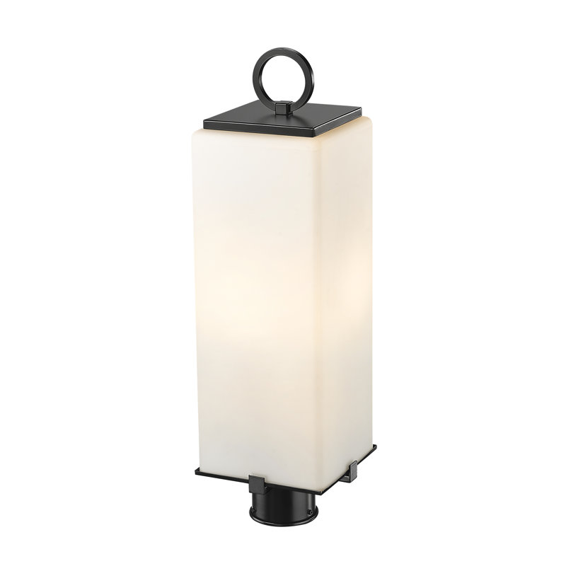 Luminaire d'extérieur 3 lumières Ahmauri, H 26,5 po x l 8,25 po x P 8,25 po